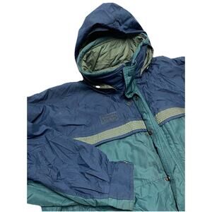 VINTAGE Men’s LL Bean Columbia Coat Size XL Jacket Adult With Hood!